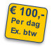 € 100,-
Per dag
Ex. btw
