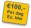 €150,-
Per dag
Ex. btw
