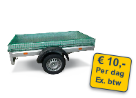 € 10,-
Per dag
Ex. btw
