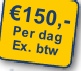 €150,-
Per dag
Ex. btw
